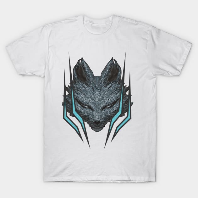 Frost Fox T-Shirt by dreamboxarts